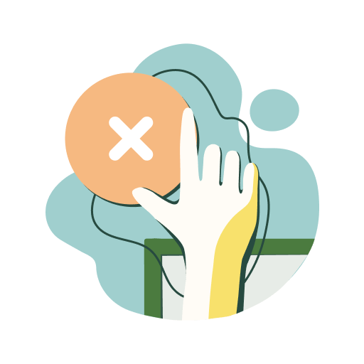 You can stop anytime